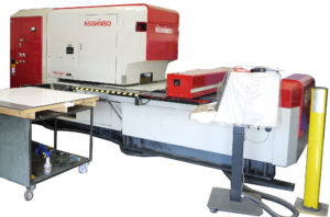 Nisshinbo hiq 1250 turret punch press picture Ad-tek